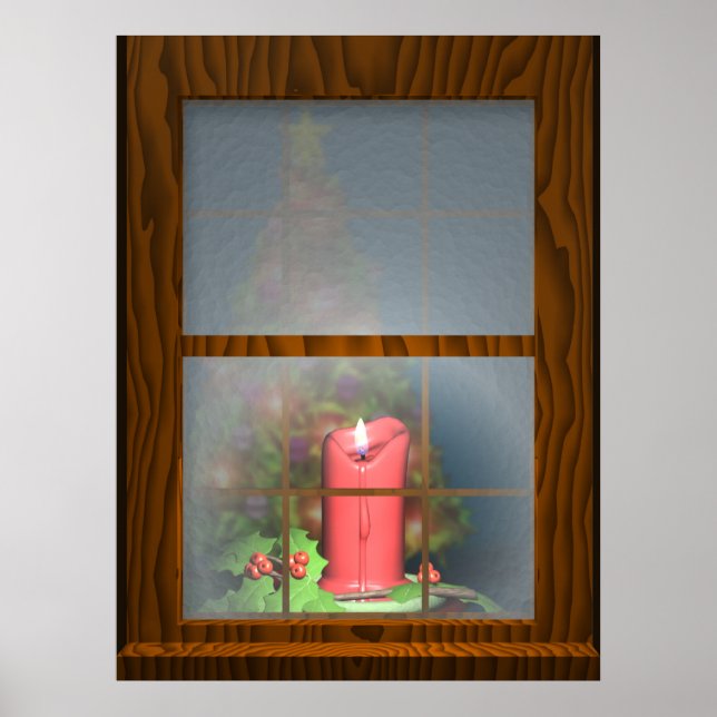 Candle in the Window Poster (Front)