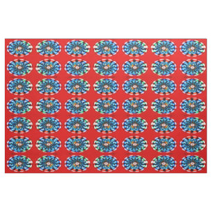 Candle light burst fabric
