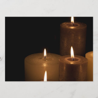 Candle Light Invitation