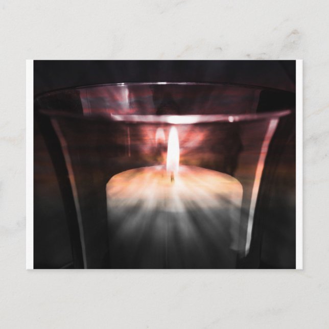 Candle Light Postcard (Front)