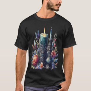 Candle Magic Cosmic Illumination T-Shirt