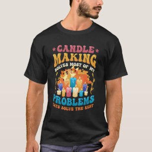 Candle Making Cat  Candle Maker 1 T-Shirt