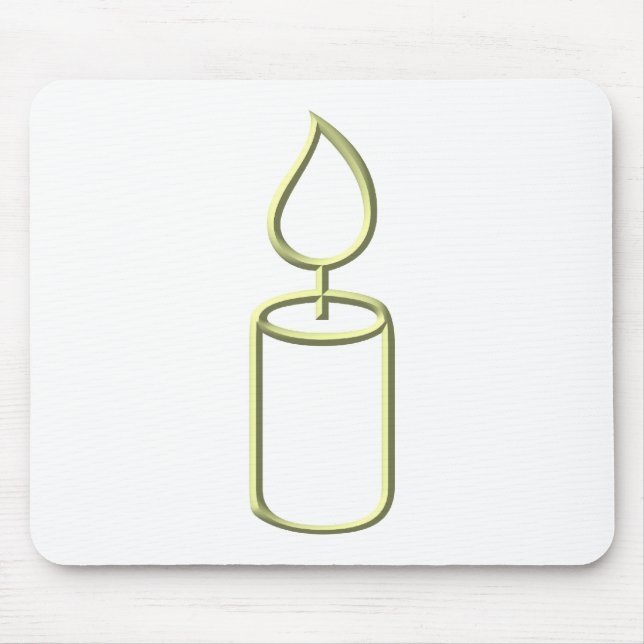 Candle Mouse Mat (Front)