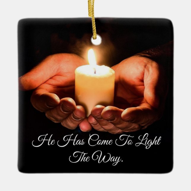 Candle Of Hope Ornament (Front)