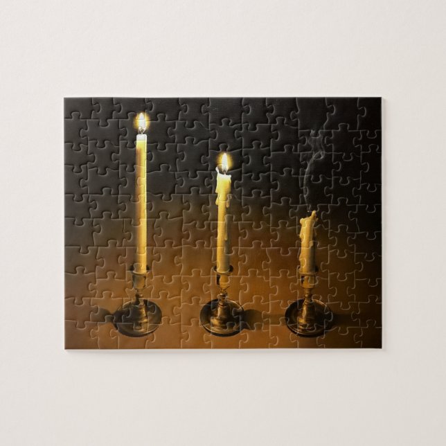 Candle Painting Puzzle (Horizontal)