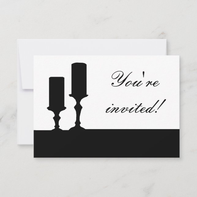 Candle party invite (Front)