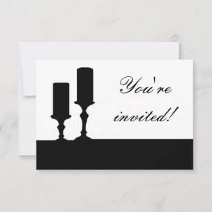 Candle party invite