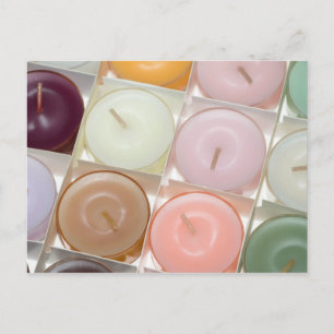 candle party postcard