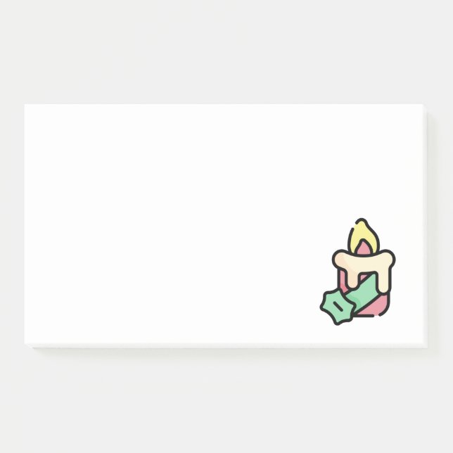 candle post-it notes (Front)