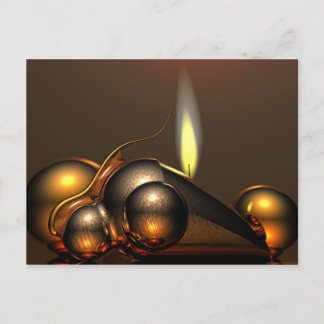 Candle Postcard