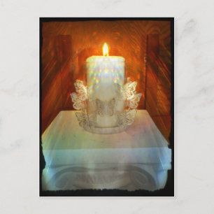 Candle Postcard