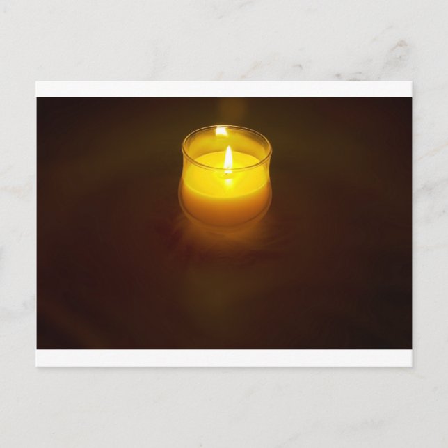 candle postcard (Front)