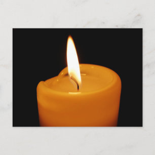 Candle Postcard