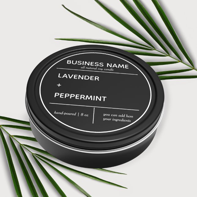 Candle Product Label Design (Creator Uploaded)