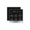Candle Safety Guide Black & Silver Script Logo