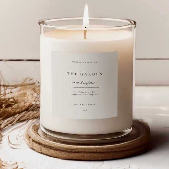 Candle Sticker Business Product Label Jar Branding (Creator Uploaded)