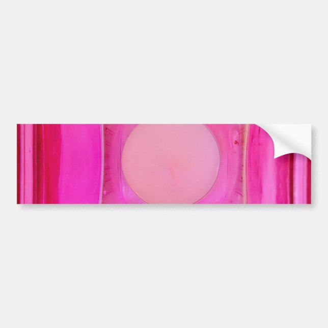 Candle, Sweet Pink Love Candlelight Bumper Sticker (Front)