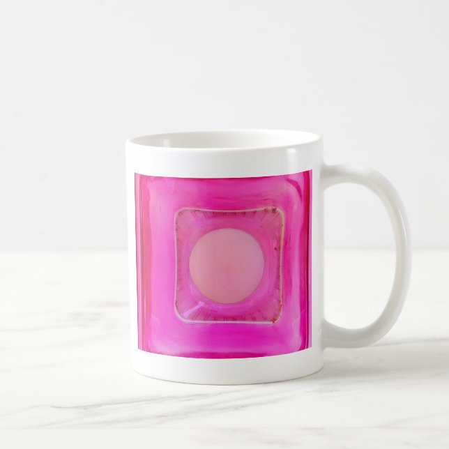 Candle, Sweet Pink Love Candlelight Coffee Mug (Right)