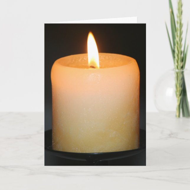 candlelight card (Front)
