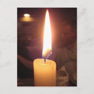 Candlelight Dinner Postcard