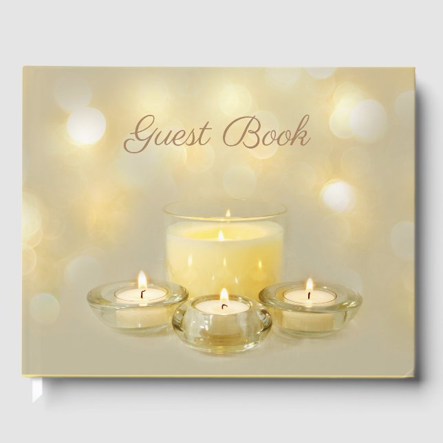 Candlelight Guest Book (Front)