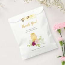 Candlelight Pink Roses Wedding Thank You