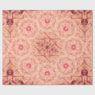 Candlelight Rose Brooch Wrapping Paper