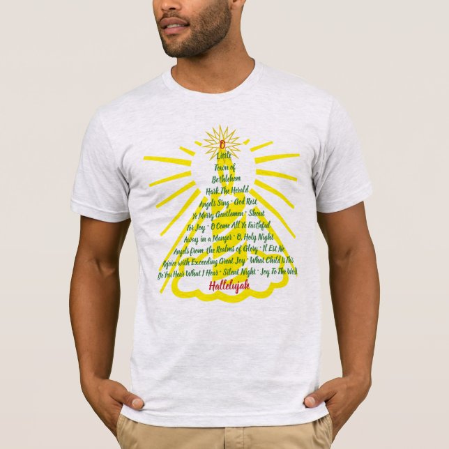 Candlelight Song List T-Shirt (Front)