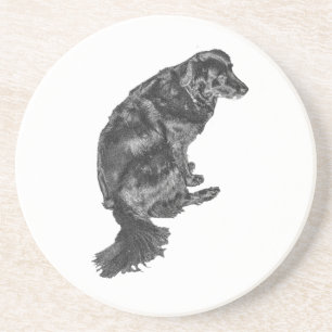 Candlelight Table Hush — Retriever Coaster