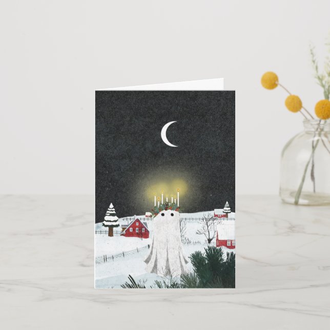 Candlelight Thank You Card (Front)