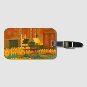 Candlelit Prelude – Music Room, Brighton Pavilion Luggage Tag