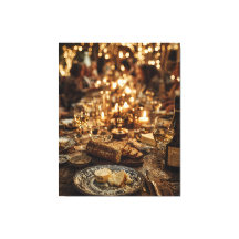 Candlelit Wine & Bread Feast