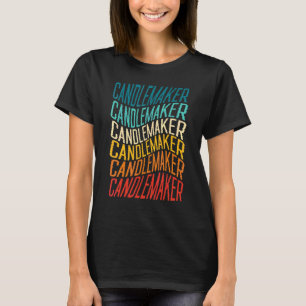 Candlemaker Candle Maker Wax Master Candle Making T-Shirt