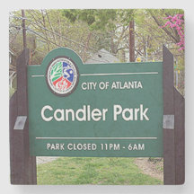 Candler Park Sign, Candler Park, Atlanta Coaster