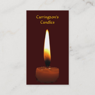 Candles Business Card