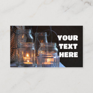 CANDLES CUSTOM BUSINESS CARDS