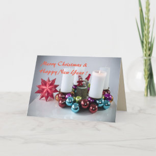 Candles & Decors Christmas Card Customisable