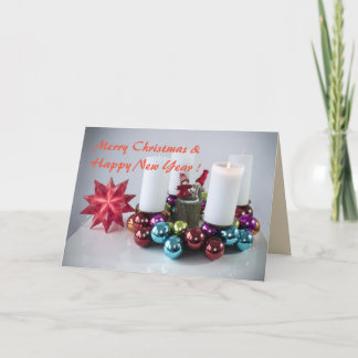Candles & Decors Christmas Card Customisable