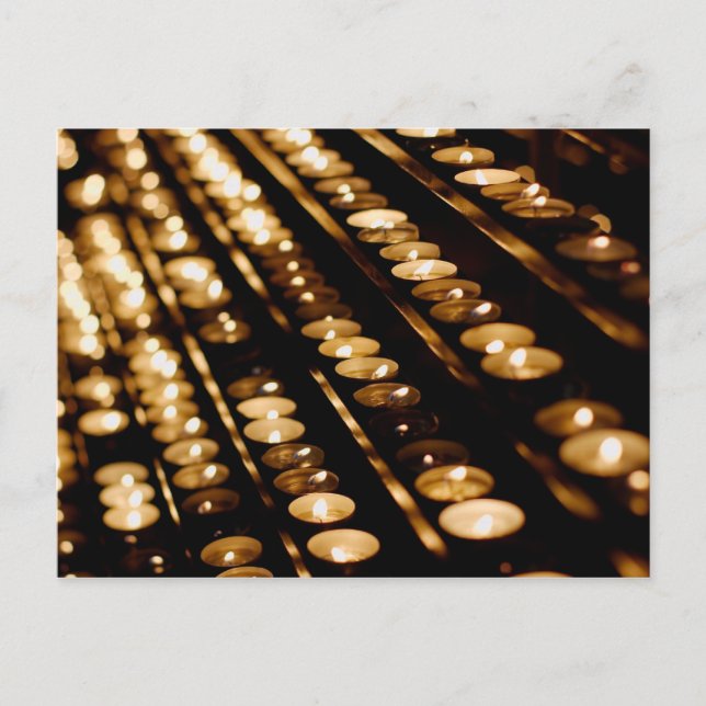 Candles Postcard (Front)