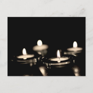Candles Postcard