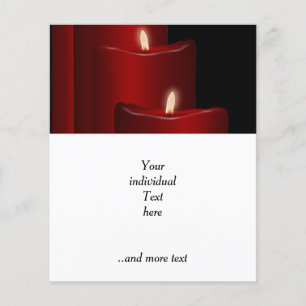 Candles,red Flyer
