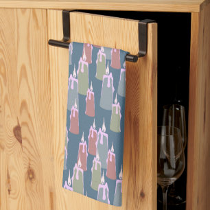 Candles  tea towel