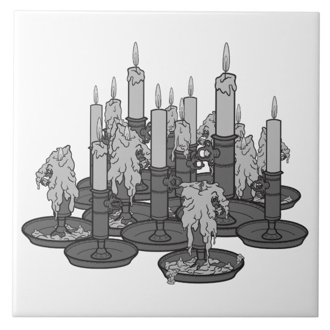 Candles Tile (Front)