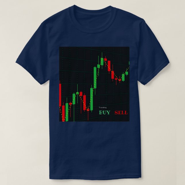 Candles trading T-Shirt (Design Front)