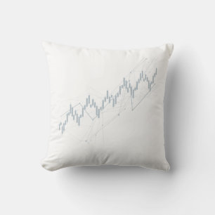 Candlestick chart cushion
