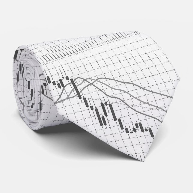 Candlestick Chart FM Tie (Rolled)