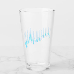 Candlestick chart glass