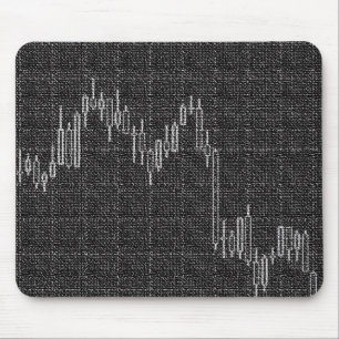Candlestick, Forex, Money Mouse Mat