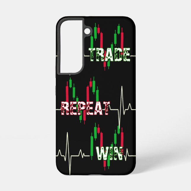 Candlestick Pattern Phone Case – VYBE CORE  (Back)