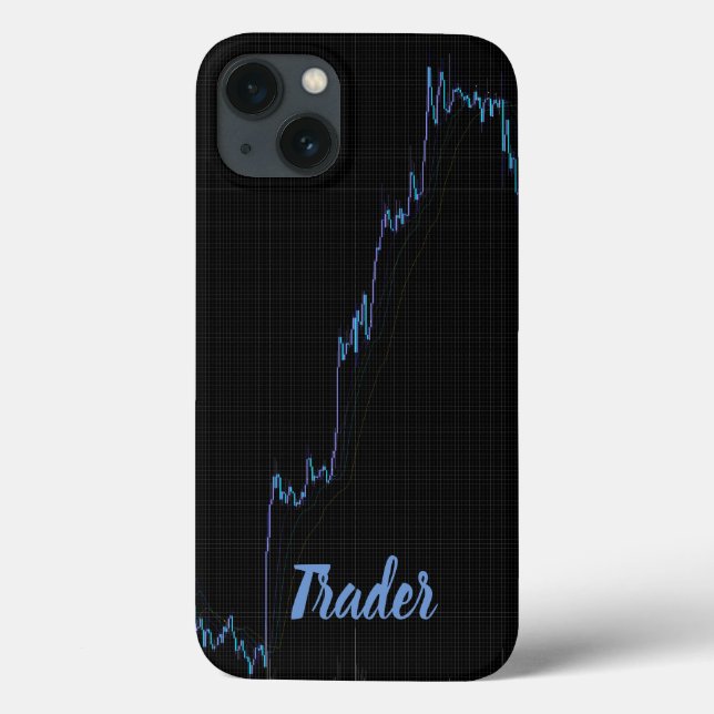 Candlestick Stock Market Chart Case-Mate iPhone Case (Back)